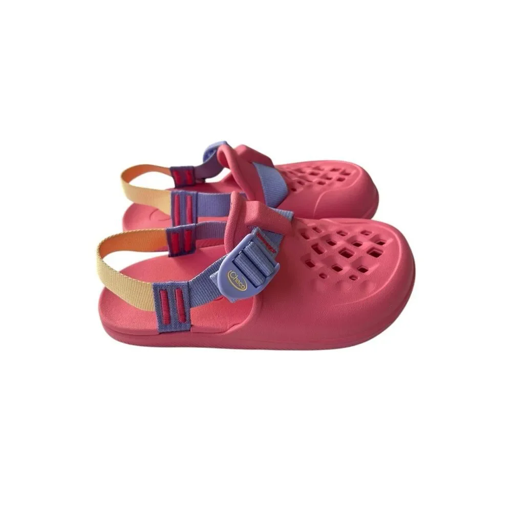 Chaco Kids' Chillos Clog Rose Pink Water Friendly Slip-on Shoes NWOB‎ Size 1